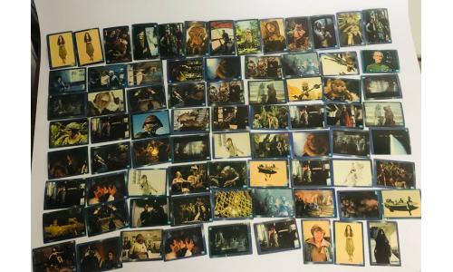 157x Figurinhas Galeria O Retorno de Jedi